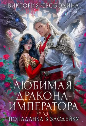 Постер книги Попаданка в злодейку. Любимая дракона-императора книга Попаданка в злодейку. Любимая дракона-императора