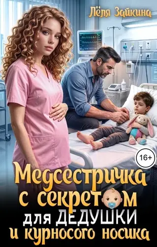 книга Медсестричка с секретом для дедушки и курносого носика